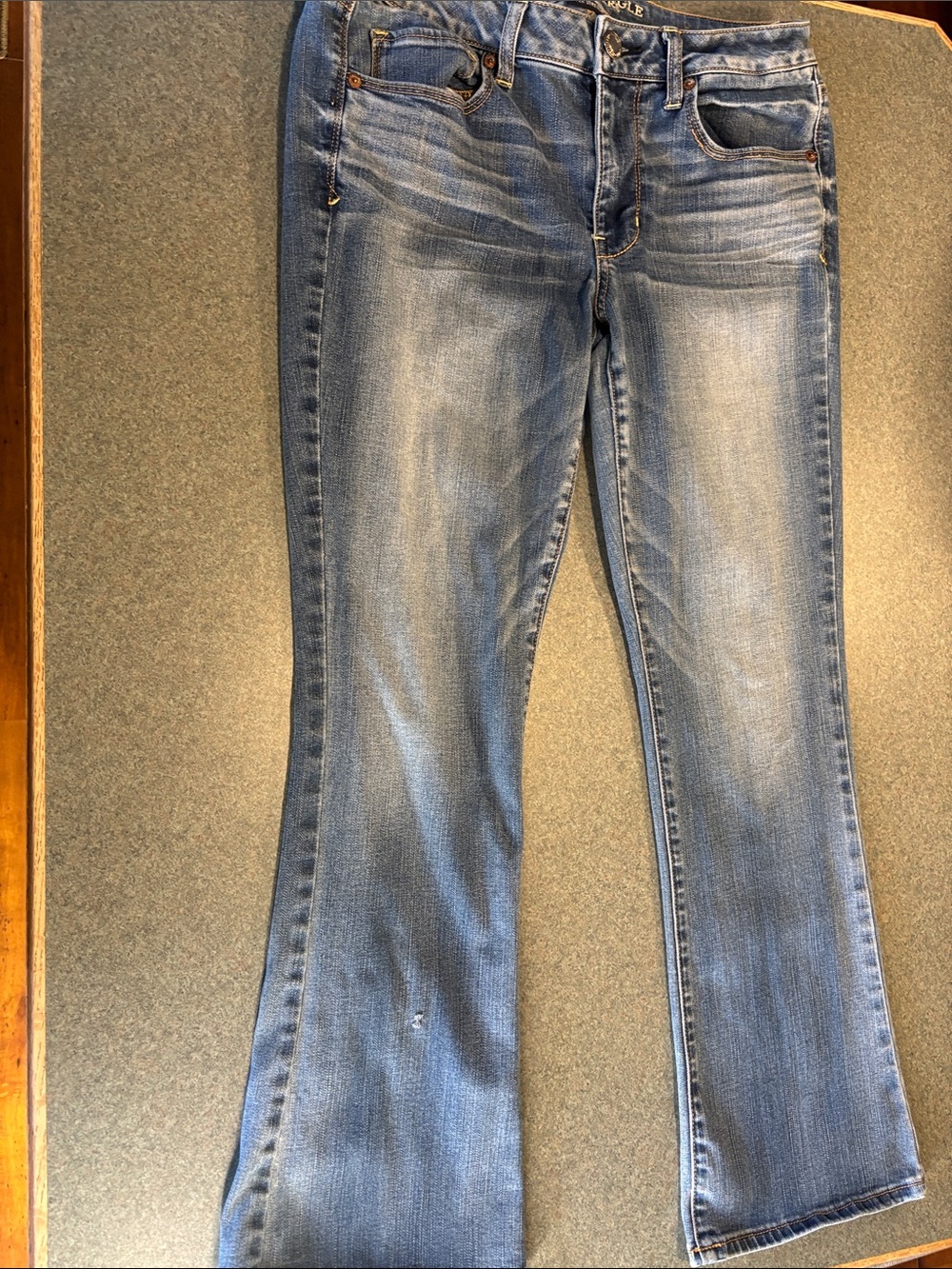 American Eagle Outfitters Light Blue Flare Jeans